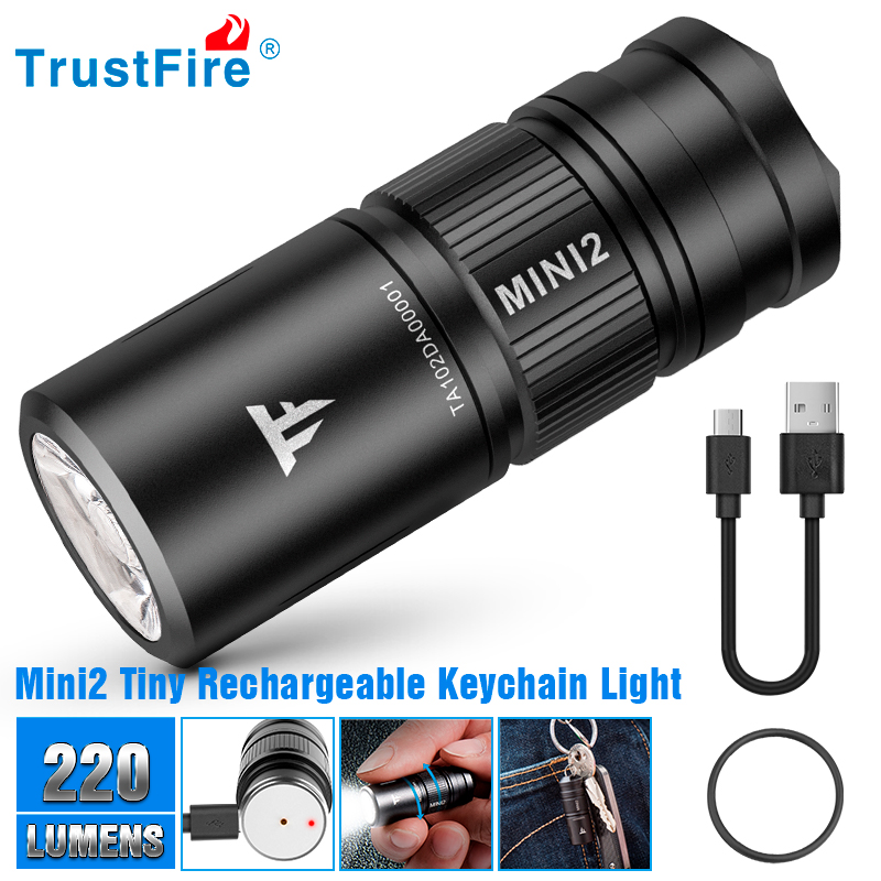 Trustfire Mini2 Mini Edc Flash - Edc Carry Kit recension och pris