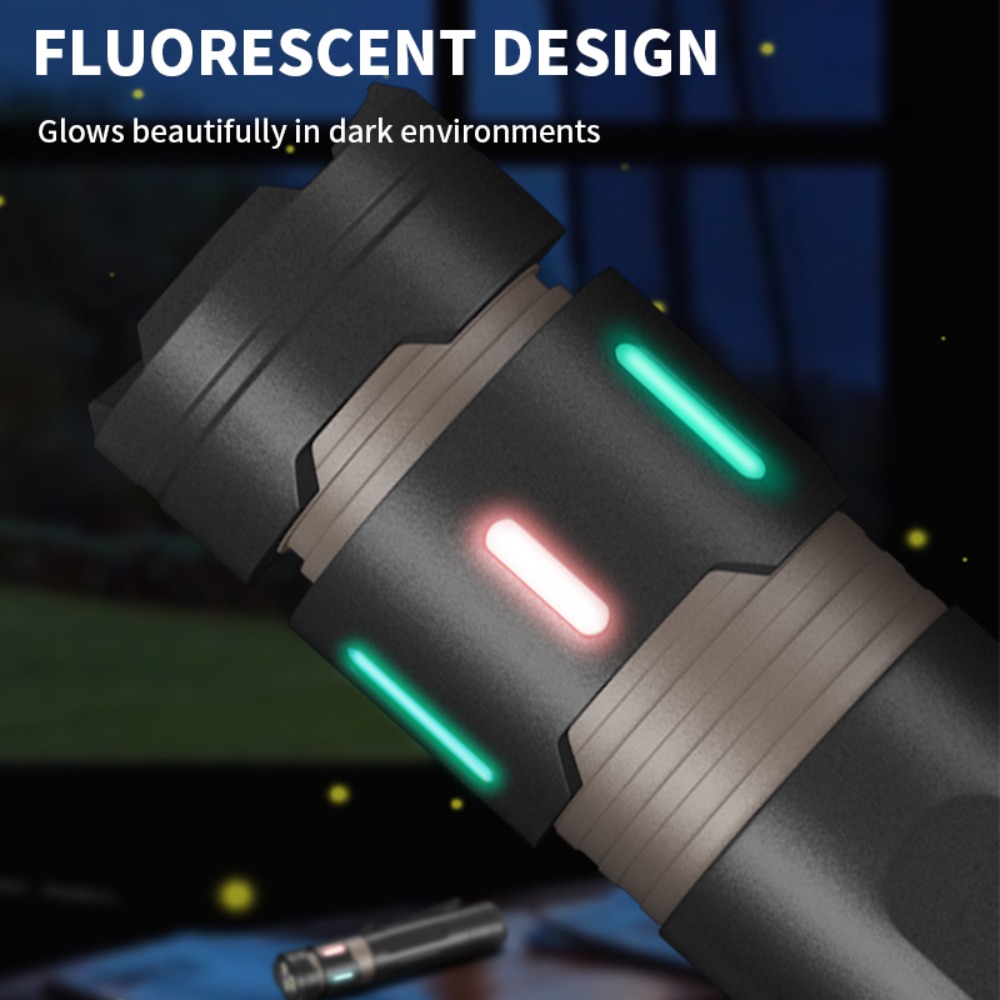 3 XPG LED Bright Flashlight Mu - Edc Carry Clip recension och pris