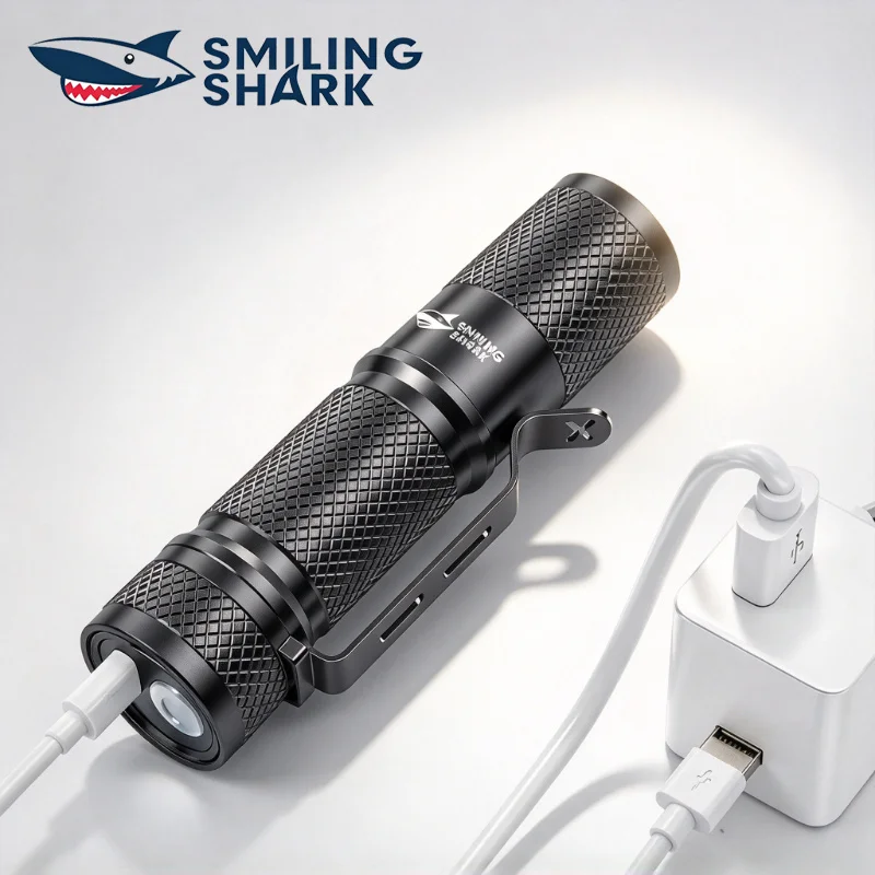SMILING SHARK Ultra Powerful M - Edc Carry Clip recension och pris