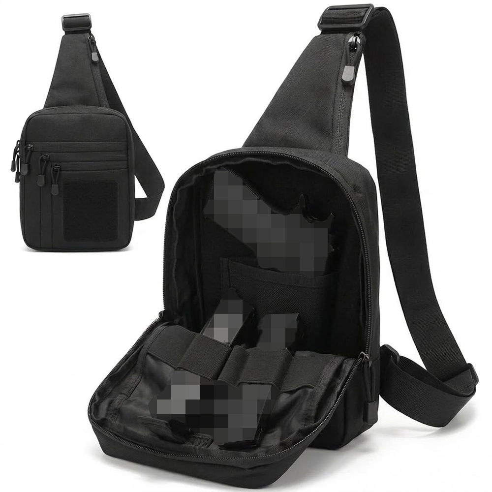 Tactical Pistol Gun Bag Concea - Edc Concealed Carry Sling Bag recension och pris